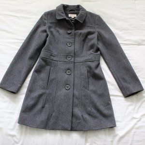 Grey Wool Pea Coat